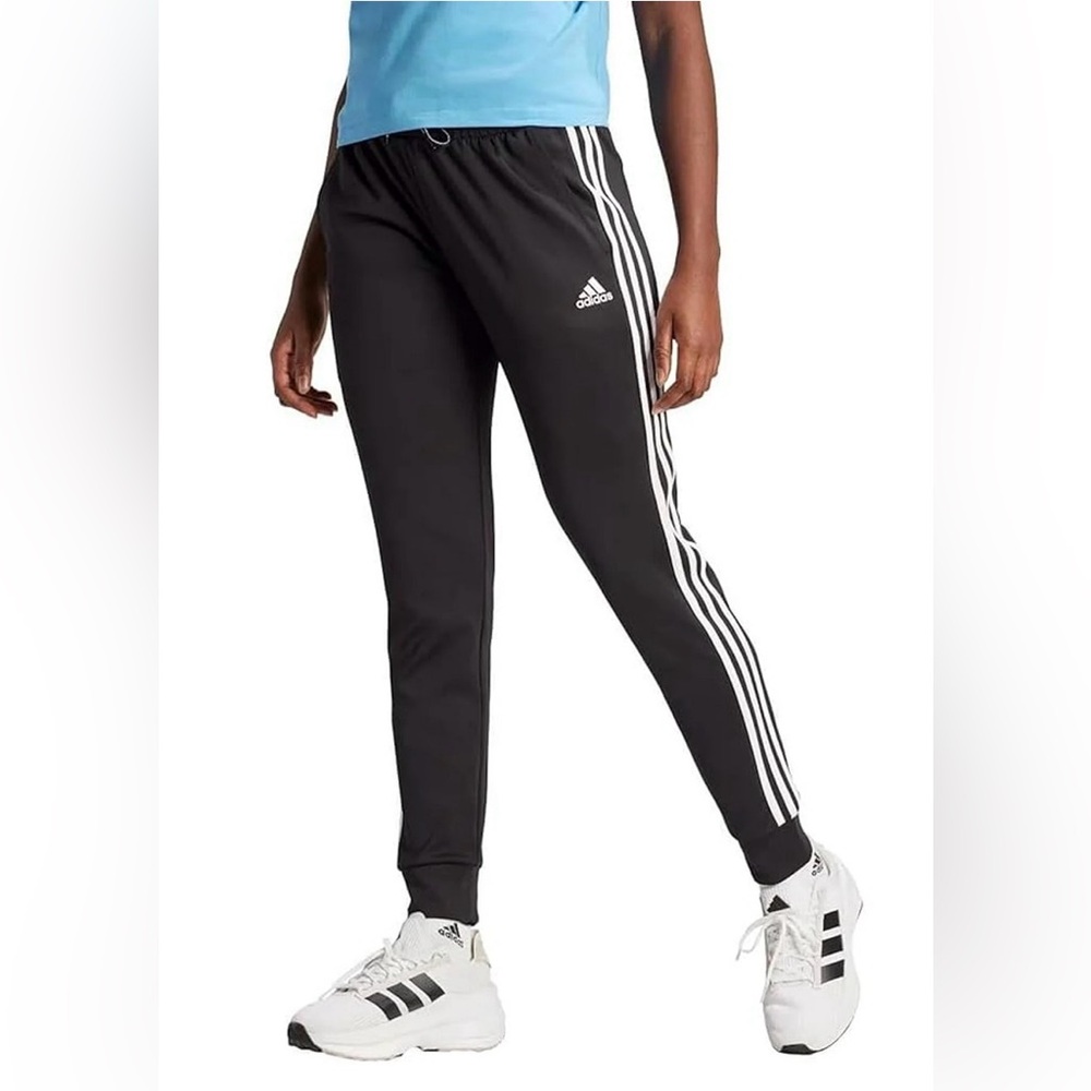 Adidas 3 Stripe Aeroready Activewear Joggers Sweatpants Workout Gym Casual
